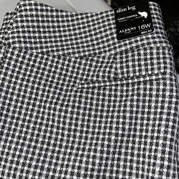 NWT Alfani Slim Leg Tummy Control pants - Picture 10 of 12